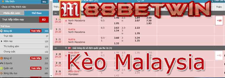 Kèo malaysia – Cách xem kèo malaysia trong cá độ bóng đá